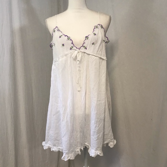cotton babydoll nightgown